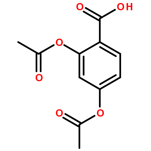 2,4-bis(acetyloxy)benzoic acid