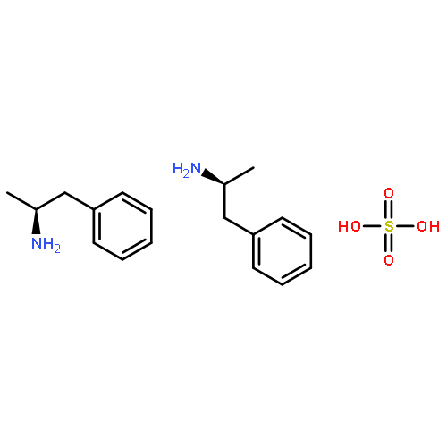 Dextroamphetamine sulfate [USAN]