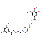 piperazine-1,4-diyldipropane-3,1-diyl bis(3,4,5-trimethoxybenzoate)