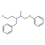 N-Benzyl-N-(2-chloroethyl)-1-phenoxypropan-2-amine