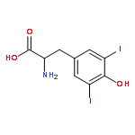 2-Amino-3-(4-hydroxy-3,5-diiodophenyl)propanoic acid