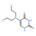 5-(Bis(2-chloroethyl)amino)pyrimidine-2,4(1H,3H)-dione