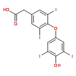 Benzeneacetic acid,4-(4-hydroxy-3,5-diiodophenoxy)-3,5-diiodo-