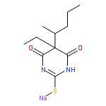 (+/-)-THIOPENTAL SODIUM SALT/SODIUM CARBONATE 