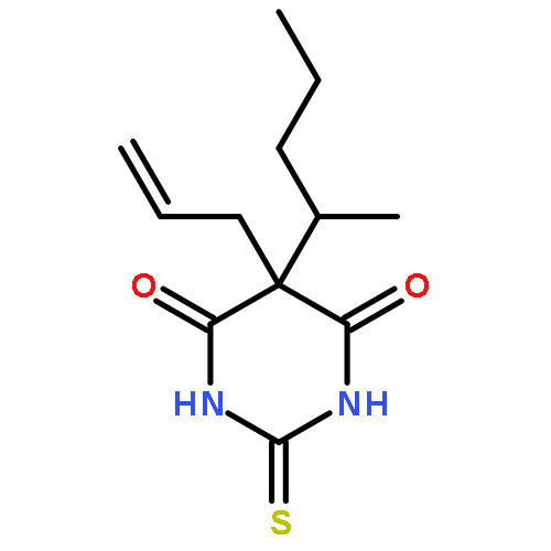 5-ALLYL-5-[1-METHYLBUTYL]-2-THIOBARBITURIC ACID 