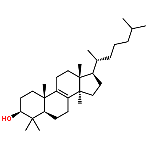 Lanost-8-en-3-ol, (3b)-