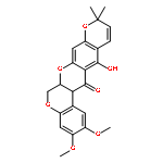 (6aS,14aS)-13-hydroxy-2,3-dimethoxy-10,10-dimethyl-6a,14a-dihydro-10H-chromeno[3,4-b]pyrano[3,2-g]chromen-14(6H)-one