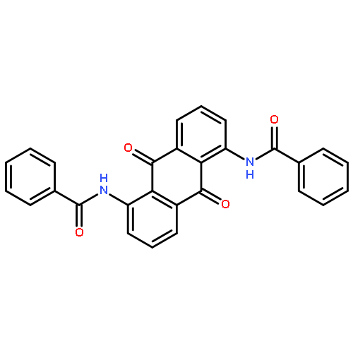 Benzamide,N,N'-(9,10-dihydro-9,10-dioxo-1,5-anthracenediyl)bis-