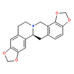 (12bS)-6,7,12b,13-tetrahydro-4H-[1,3]dioxolo[4,5-g][1,3]dioxolo[7,8]isoquino[3,2-a]isoquinoline