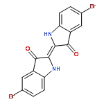 3H-Indol-3-one,5-bromo-2-(5-bromo-1,3-dihydro-3-oxo-2H-indol-2-ylidene)-1,2-dihydro-