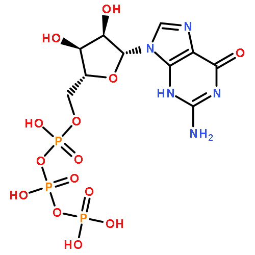 Guanosine5'-(tetrahydrogen triphosphate)