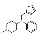 4-Piperidinamine,1-methyl-N-phenyl-N-(2-thienylmethyl)-