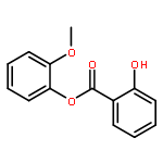 Benzoic acid,2-hydroxy-, 2-methoxyphenyl ester