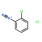 Benzenediazonium, 2-chloro-, chloride