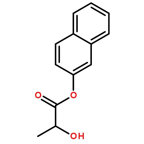 Propanoic acid,2-hydroxy-, 2-naphthalenyl ester