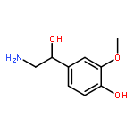 Benzenemethanol, a-(aminomethyl)-4-hydroxy-3-methoxy-