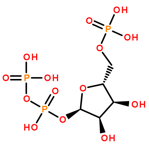 Ribofuranose,5-(dihydrogen phosphate) 1-(trihydrogen diphosphate) (9CI)