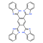 1H-BENZIMIDAZOLE, 2,2',2'',2'''-(1,2,4,5-BENZENETETRAYL)TETRAKIS-