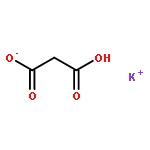 Propanedioic acid,potassium salt (1:1)