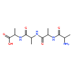 D-Alanine,N-[N-(N-D-alanyl-D-alanyl)-D-alanyl]- (9CI)