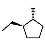 Cyclopentane,1-ethyl-2-methyl-, (1R,2R)-rel-