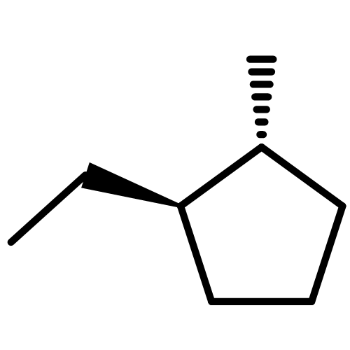 Cyclopentane,1-ethyl-2-methyl-, (1R,2R)-rel-