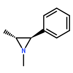 Aziridine, 1,2-dimethyl-3-phenyl-, (2R,3R)-rel-