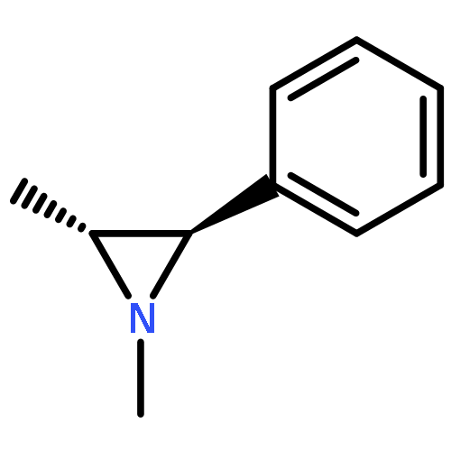 Aziridine, 1,2-dimethyl-3-phenyl-, (2R,3R)-rel-