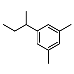 Benzene, 1,3-dimethyl-5-(1-methylpropyl)-