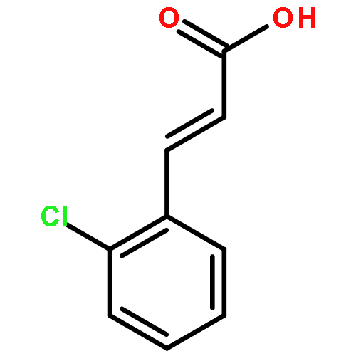 3-(2-chlorophenyl)-, (2E)-2-Propenoic acid