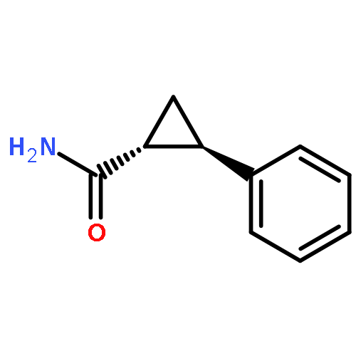 Cyclopropanecarboxamide, 2-phenyl-, trans-