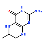 2-amino-5,6,7,8-tetrahydro-6-methyl-4(3H)-Pteridinone