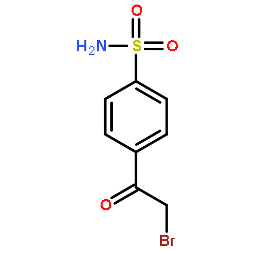 BENZENESULFONAMIDE, 4-(BROMOACETYL)-