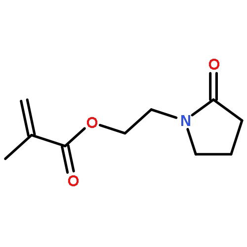 2-Propenoic acid,2-methyl-, 2-(2-oxo-1-pyrrolidinyl)ethyl ester