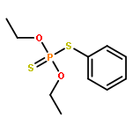 Phosphorodithioic acid, O,O-diethyl S-phenyl ester