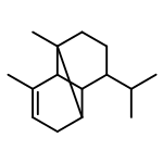 (1S,2R,6R,7R,8R)-1,3-dimethyl-8-(propan-2-yl)tricyclo[4.4.0.0~2,7~]dec-3-ene