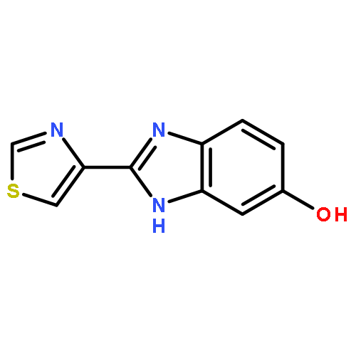 1H-Benzimidazol-6-ol,2-(4-thiazolyl)-