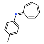 Benzenamine, N-2,4,6-cycloheptatrien-1-ylidene-4-methyl-