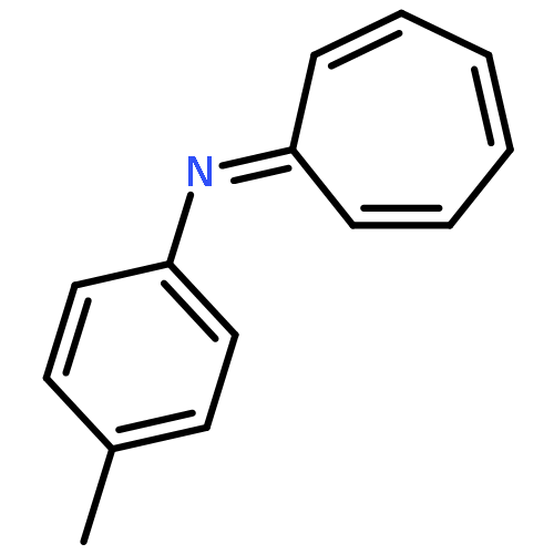 Benzenamine, N-2,4,6-cycloheptatrien-1-ylidene-4-methyl-