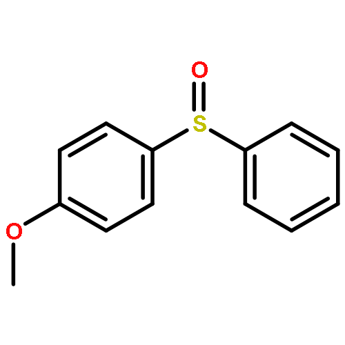 Benzene, 1-methoxy-4-(phenylsulfinyl)-