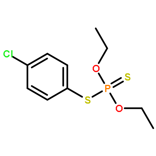 Phosphorodithioic acid, S-(4-chlorophenyl) O,O-diethyl ester