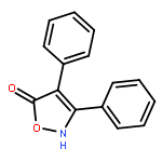 5(2H)-Isoxazolone, 3,4-diphenyl-