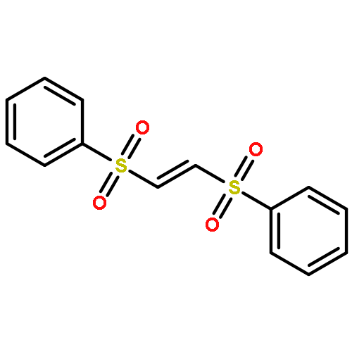 Benzene,1,1'-[(1E)-1,2-ethenediylbis(sulfonyl)]bis-