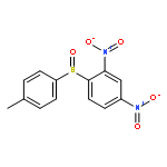 1-(4-methylphenyl)sulfinyl-2,4-dinitrobenzene