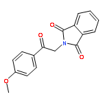 1H-Isoindole-1,3(2H)-dione, 2-[2-(4-methoxyphenyl)-2-oxoethyl]-