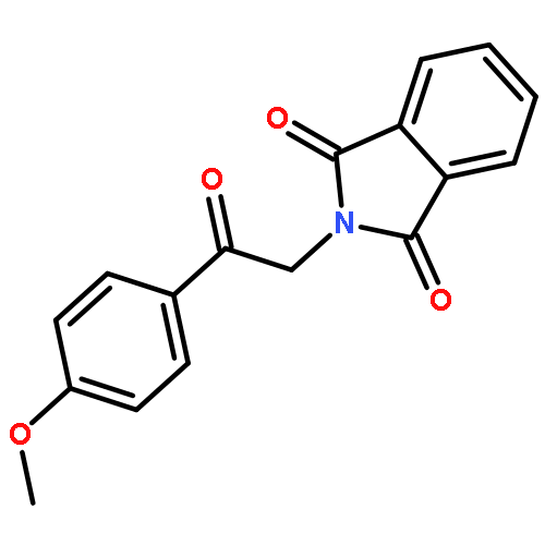 1H-Isoindole-1,3(2H)-dione, 2-[2-(4-methoxyphenyl)-2-oxoethyl]-