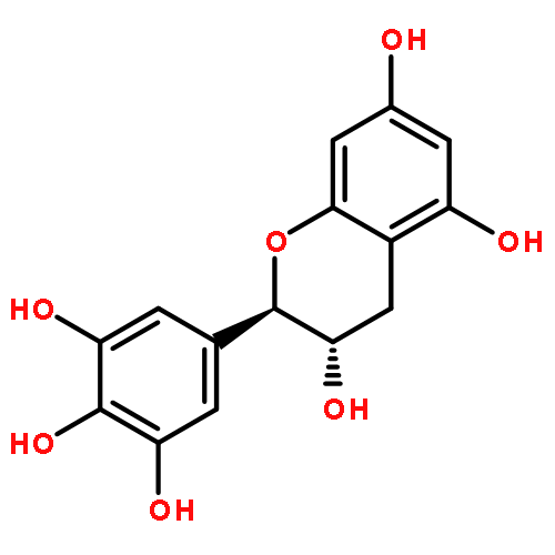 2H-1-Benzopyran-3,5,7-triol,3,4-dihydro-2-(3,4,5-trihydroxyphenyl)-, (2R,3S)-