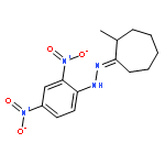 Cycloheptanone, 2-methyl-, (2,4-dinitrophenyl)hydrazone