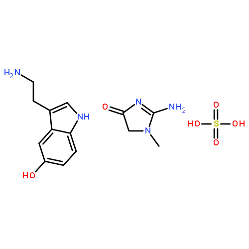 3-(2-AMINOETHYL)INDOL-5-OL CREATININE SULFATE			