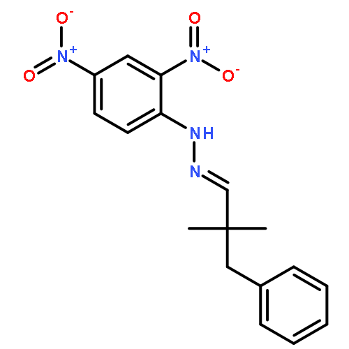 N-[(2,2-dimethyl-3-phenylpropylidene)amino]-2,4-dinitroaniline